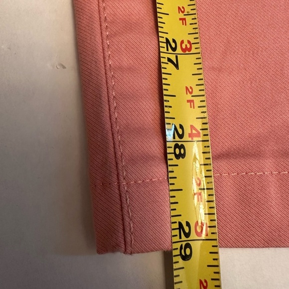Scotch & Soda Men’s Stuart Straight Chino Pants Coral Color Size 33x29 Preppy - Picture 15 of 16